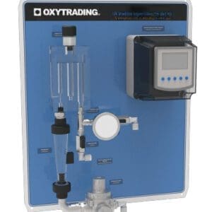 Ozone dissolved meter for water treatment and control