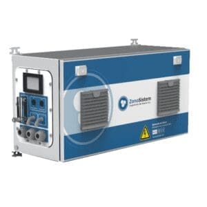 Ozone generator for atomisers, foggers and agricultural sprayers