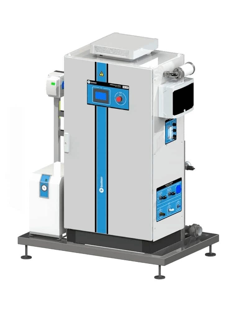 industrial ozone generator for recirculation