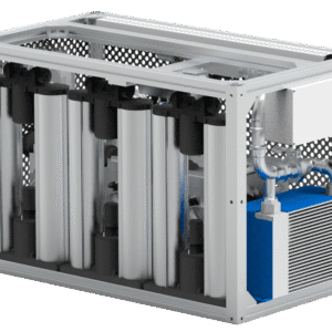 The oxygen production process is fully automated