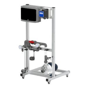 ozone recirculation plant and injection system