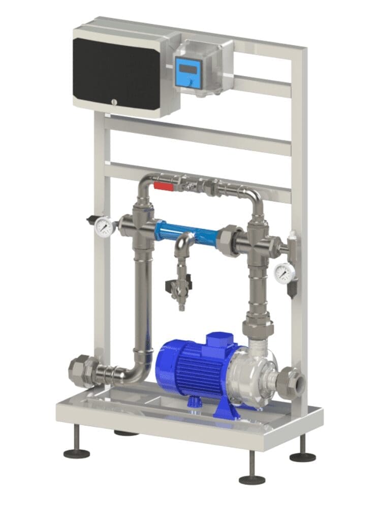 Ozone Recirculation Dilution Unit