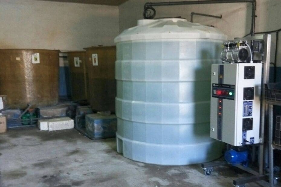 In slaughterhouses, ozone can be applied