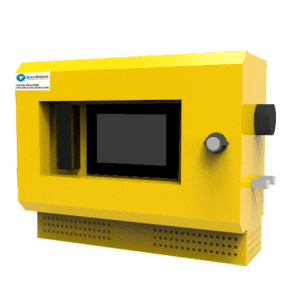 Ozone concentration control with cabinet