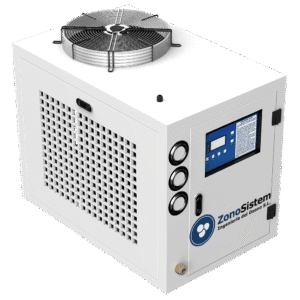 Efficient and durable chiller or chiller, made with top quality materials, which serves to maintain the ideal temperature in your ozone generator of up to 200gO3/h.