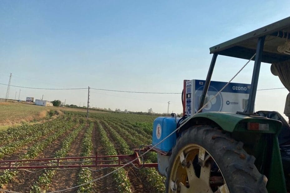 ozone water treatment drip irrigation and biofilm removal irrigation system